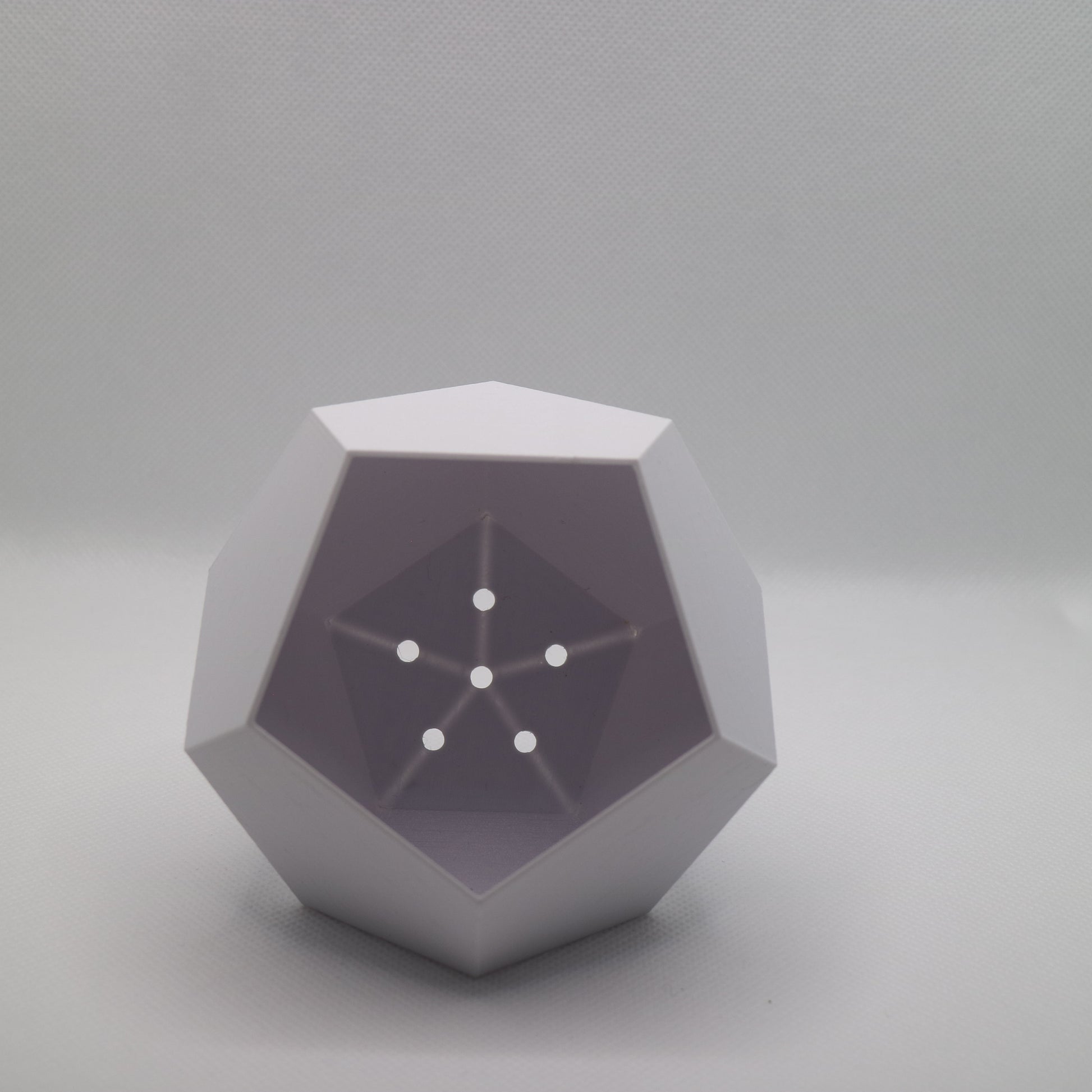 Geometric Plant pot / Planter - Pentagon - Eco-friendly, sustainable, biodegradable plastic - Gift - Present - 3D Printed - 12 colours