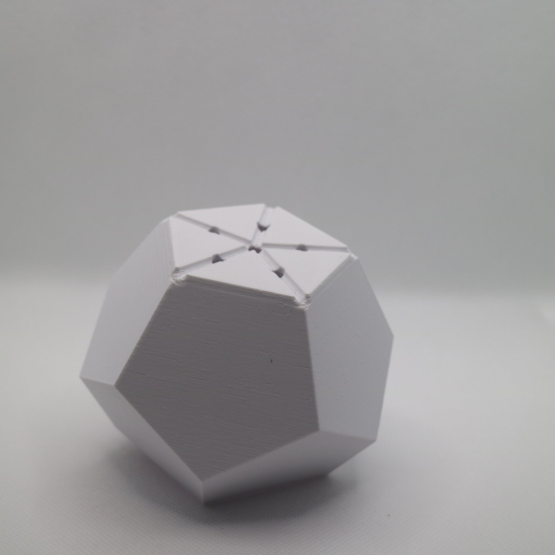 Geometric Plant pot / Planter - Pentagon - Eco-friendly, sustainable, biodegradable plastic - Gift - Present - 3D Printed - 12 colours