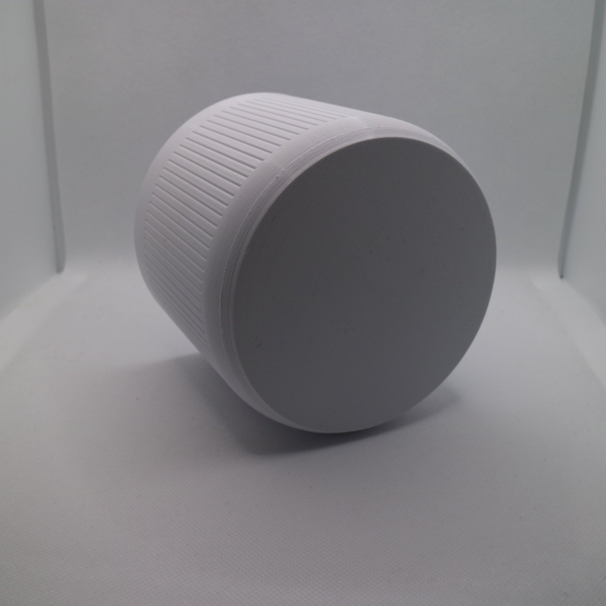 Indoor Plant Pot - Stripe pattern circular pot / planter - Eco-friendly, sustainable, biodegradable plastic - Gift - Present - 3D Printed