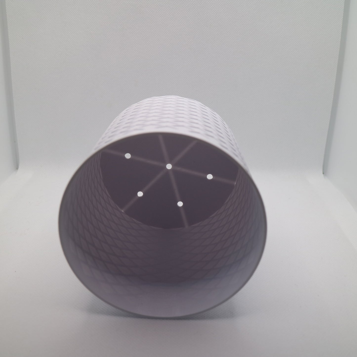 Indoor Plant Pot - Diamond pattern pot / planter - Eco-friendly, sustainable, biodegradable plastic - Gift - Present - 3Deco 3D Printed