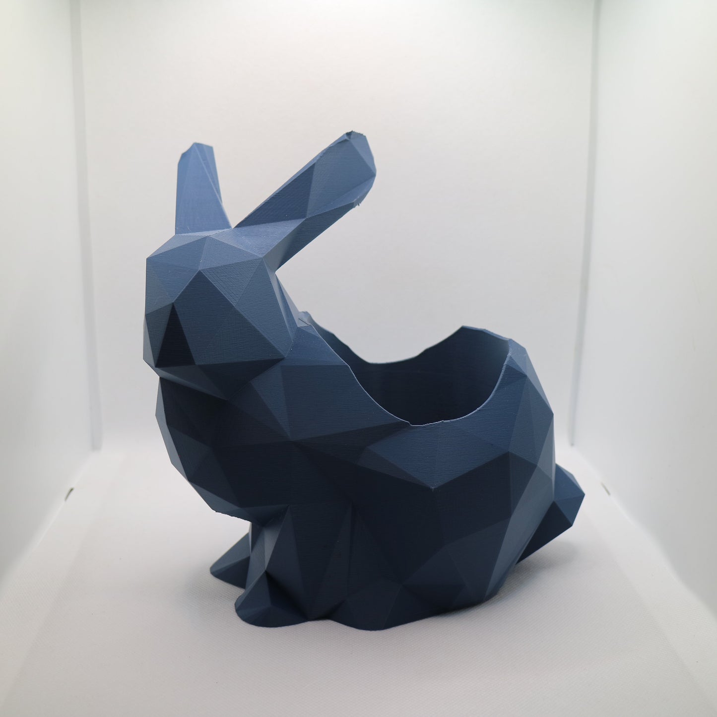 Large Rabbit Plant pot / Planter - Eco-friendly, sustainable, biodegradable plastic - Gift - Present - 3D Printed - 14 colours