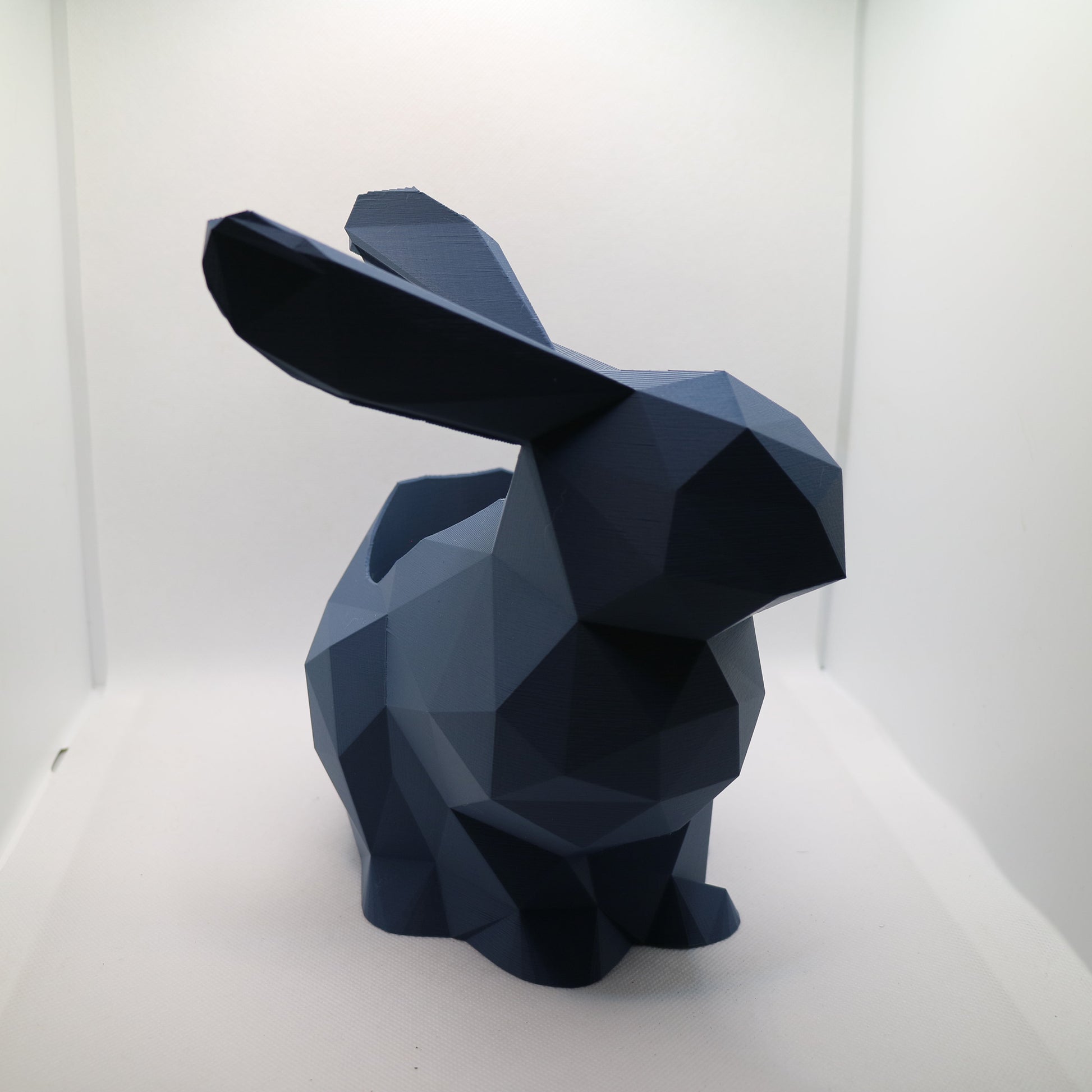 Large Rabbit Plant pot / Planter - Eco-friendly, sustainable, biodegradable plastic - Gift - Present - 3D Printed - 14 colours