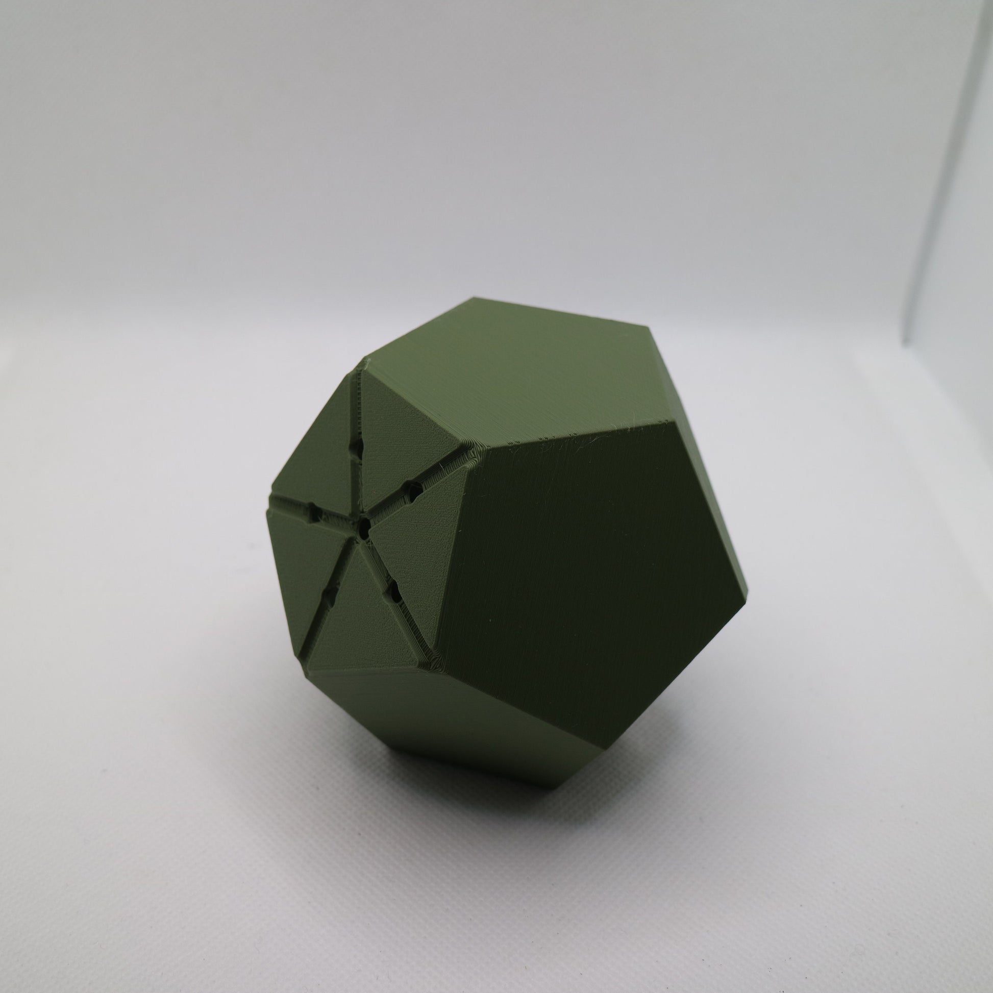 Geometric Plant pot / Planter - Pentagon - Eco-friendly, sustainable, biodegradable plastic - Gift - Present - 3D Printed - 12 colours