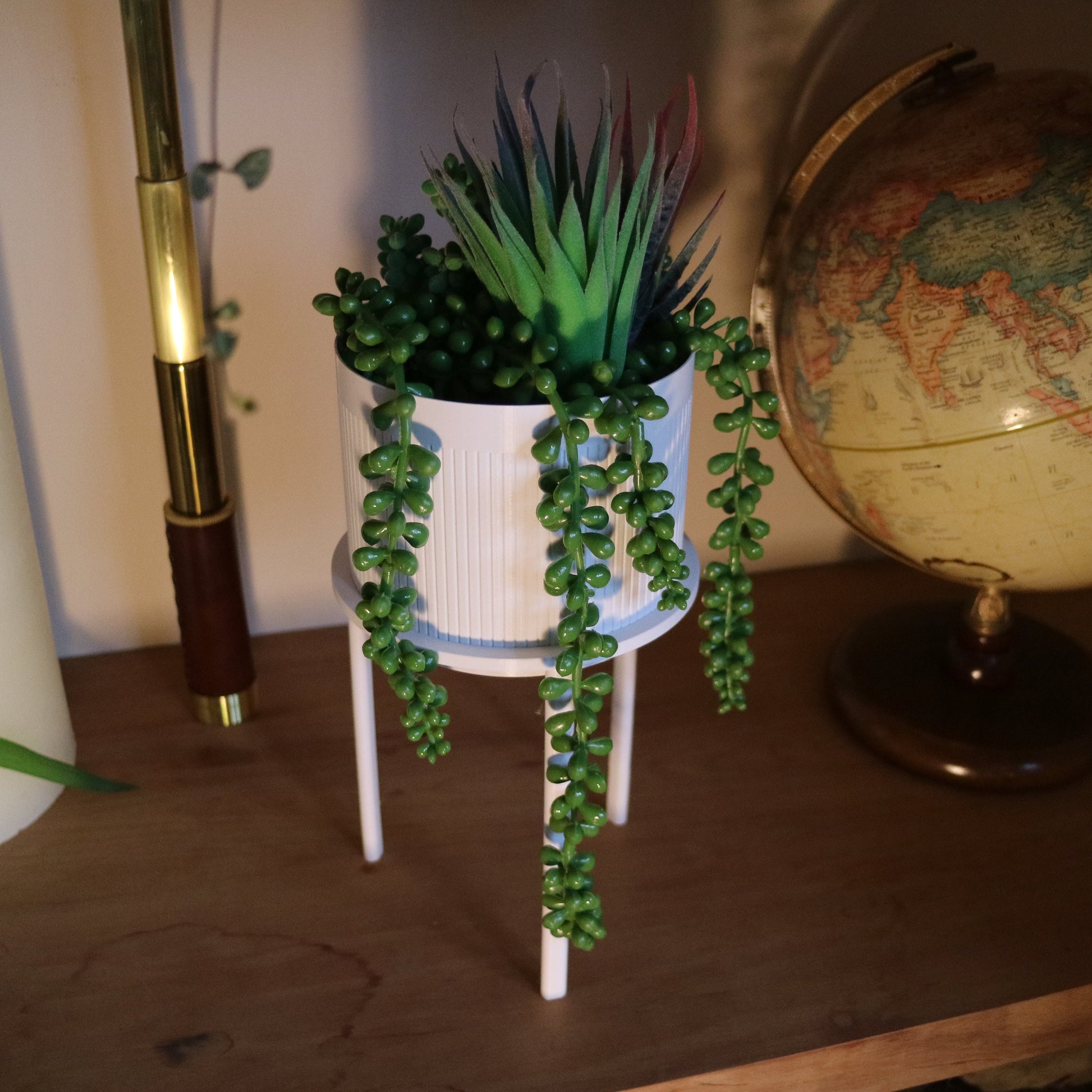 Plant Pot Stand (x3) for plant pot / planter - Eco-friendly, sustainable, biodegradable plastic - Gift - Present - 3D Printed - 12 colours