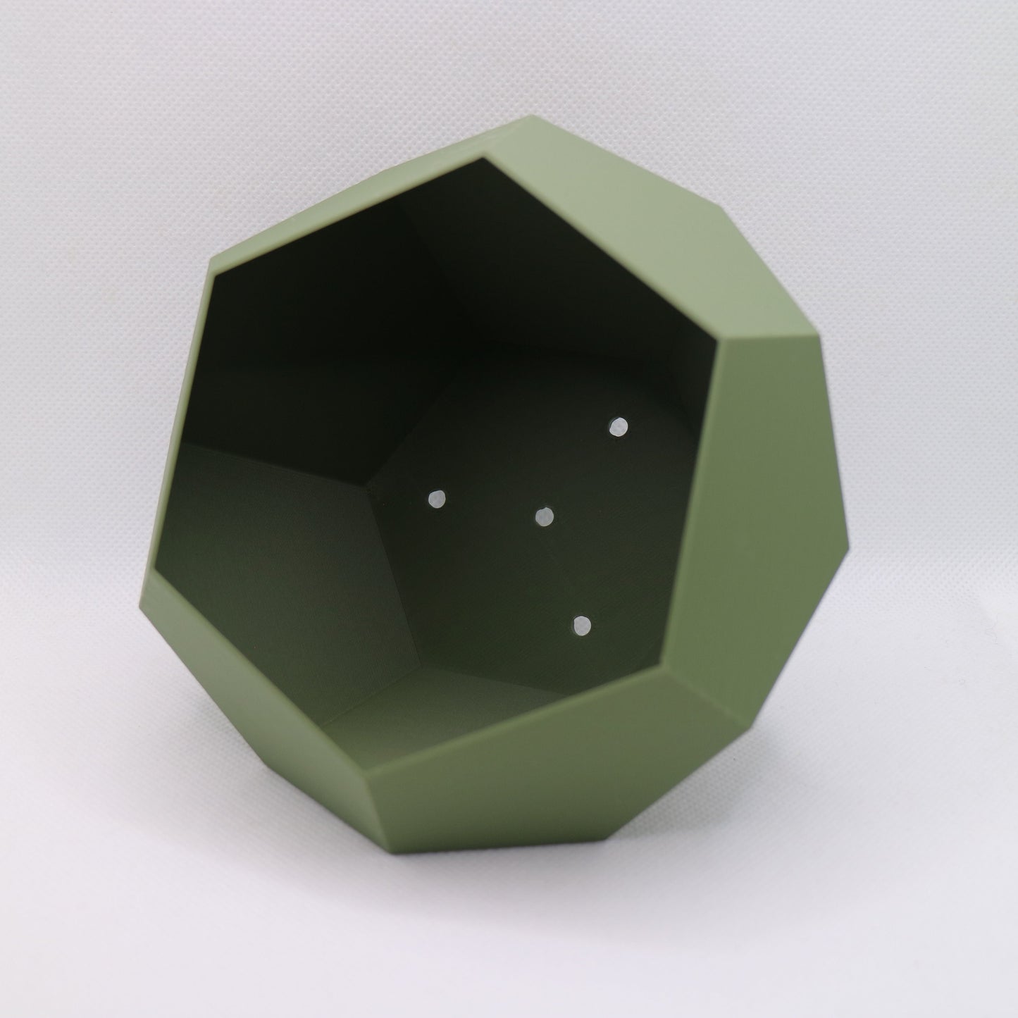 Large Geometric Polygon Plant pot / Planter - Eco-friendly, sustainable, biodegradable plastic - Gift - Present - 3D Printed - 14 colours