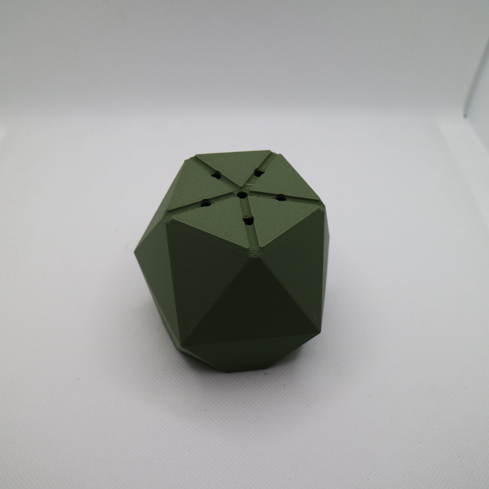 Geometric Plant pot / Planter - Pentagon-Triangle - Eco-friendly, sustainable, biodegradable plastic - Gift - Present - 3D Printed