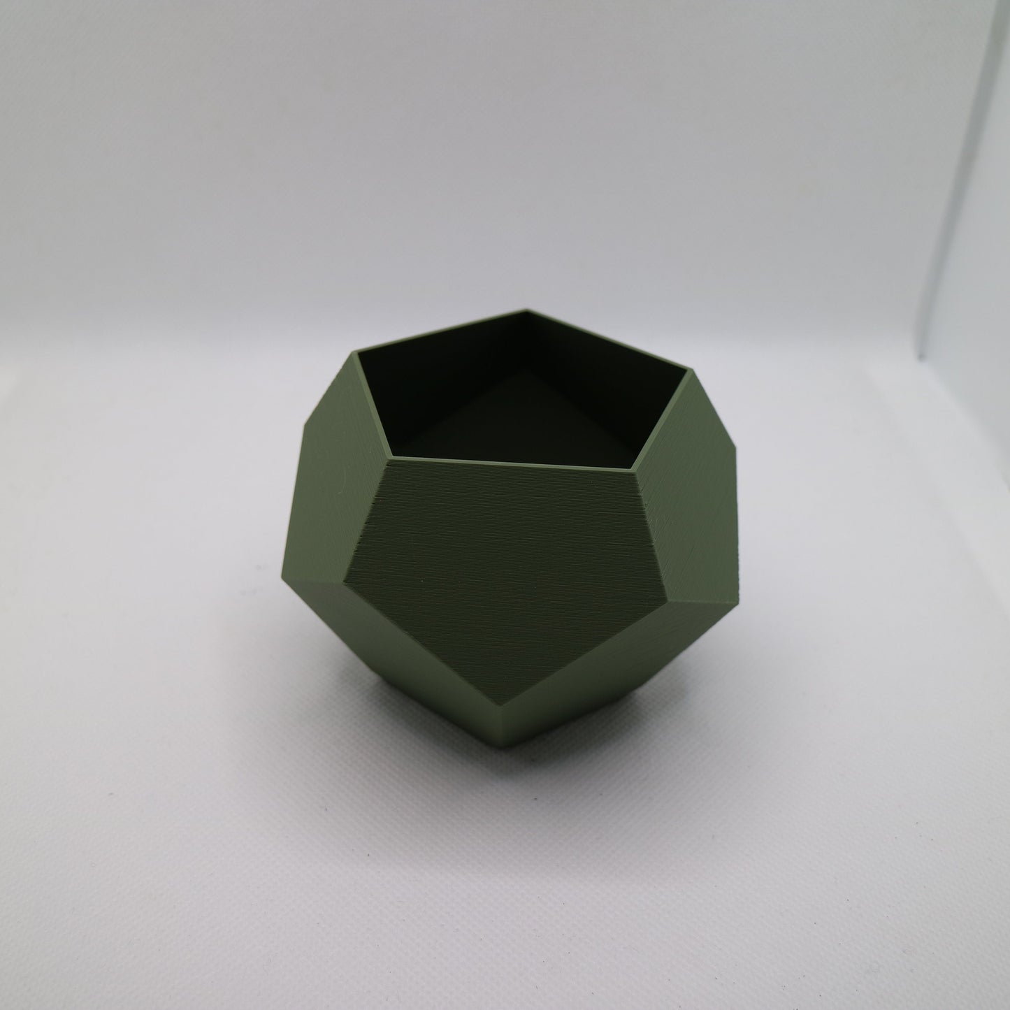 Geometric Plant pot / Planter - Pentagon - Eco-friendly, sustainable, biodegradable plastic - Gift - Present - 3D Printed - 12 colours