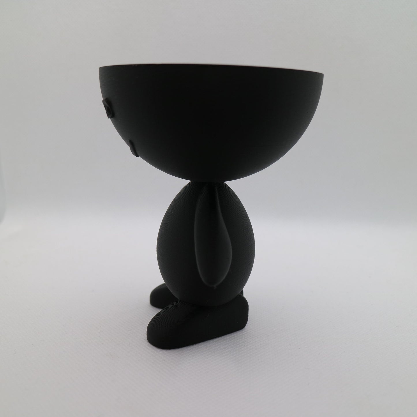 Happy, cute Figure Planter - Eco-friendly, sustainable, biodegradable plastic - Gift - Present - 3D Printed - 12 colours