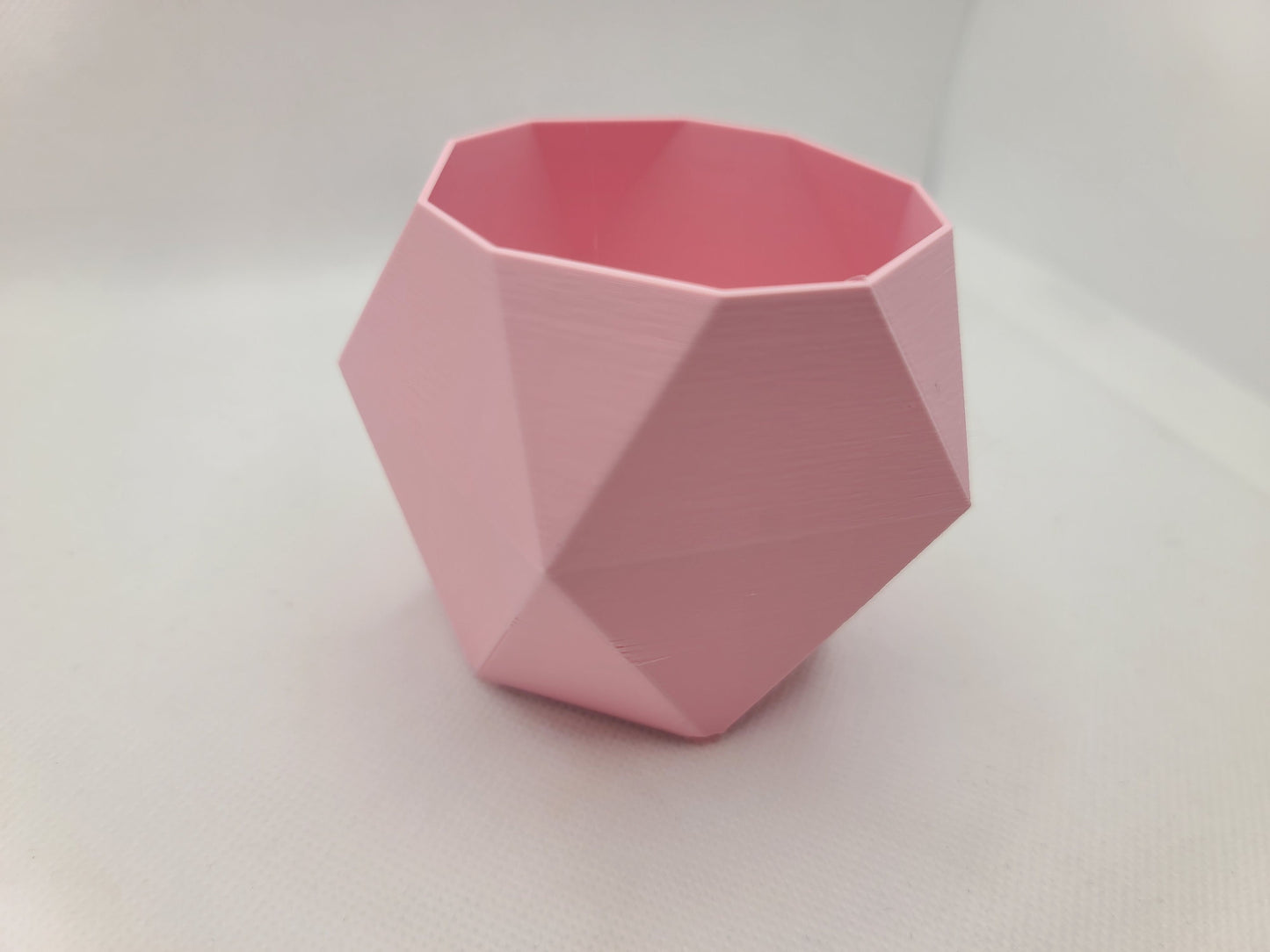 Geometric Plant pot / Planter - Pentagon-Triangle - Eco-friendly, sustainable, biodegradable plastic - Gift - Present - 3D Printed