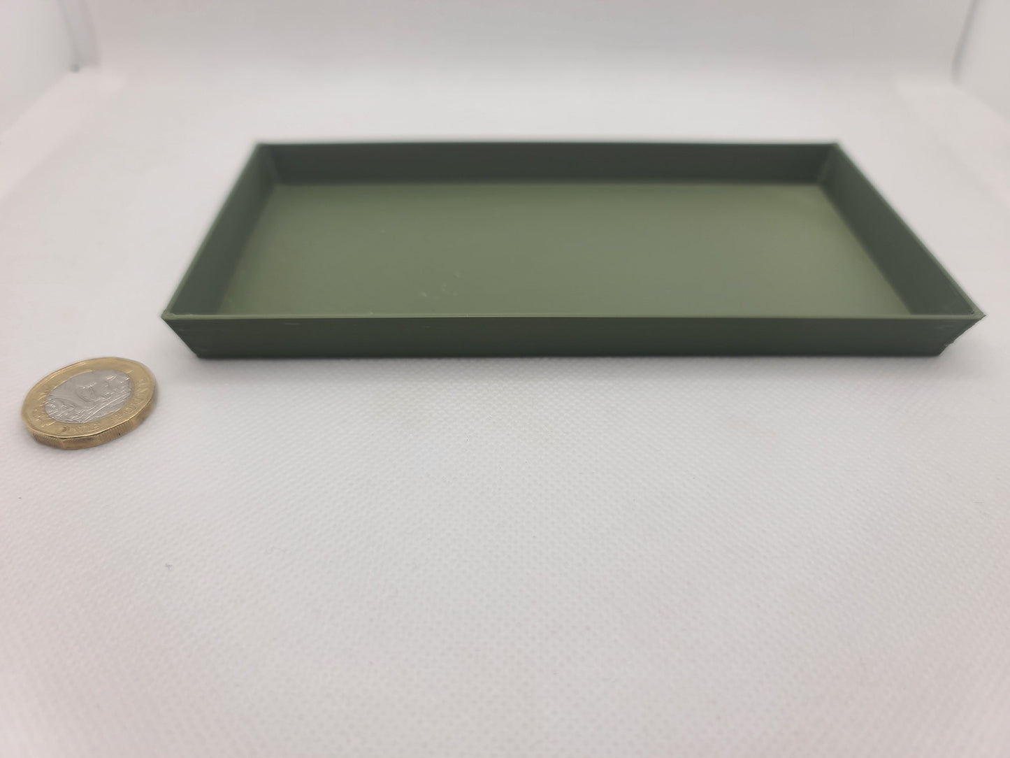 Rectangular drainage trays (set of 3) for plant pots, 12 Colours, Small-Large (100-240mm) Eco-friendly plastic - Gift - Present - 3D Printed