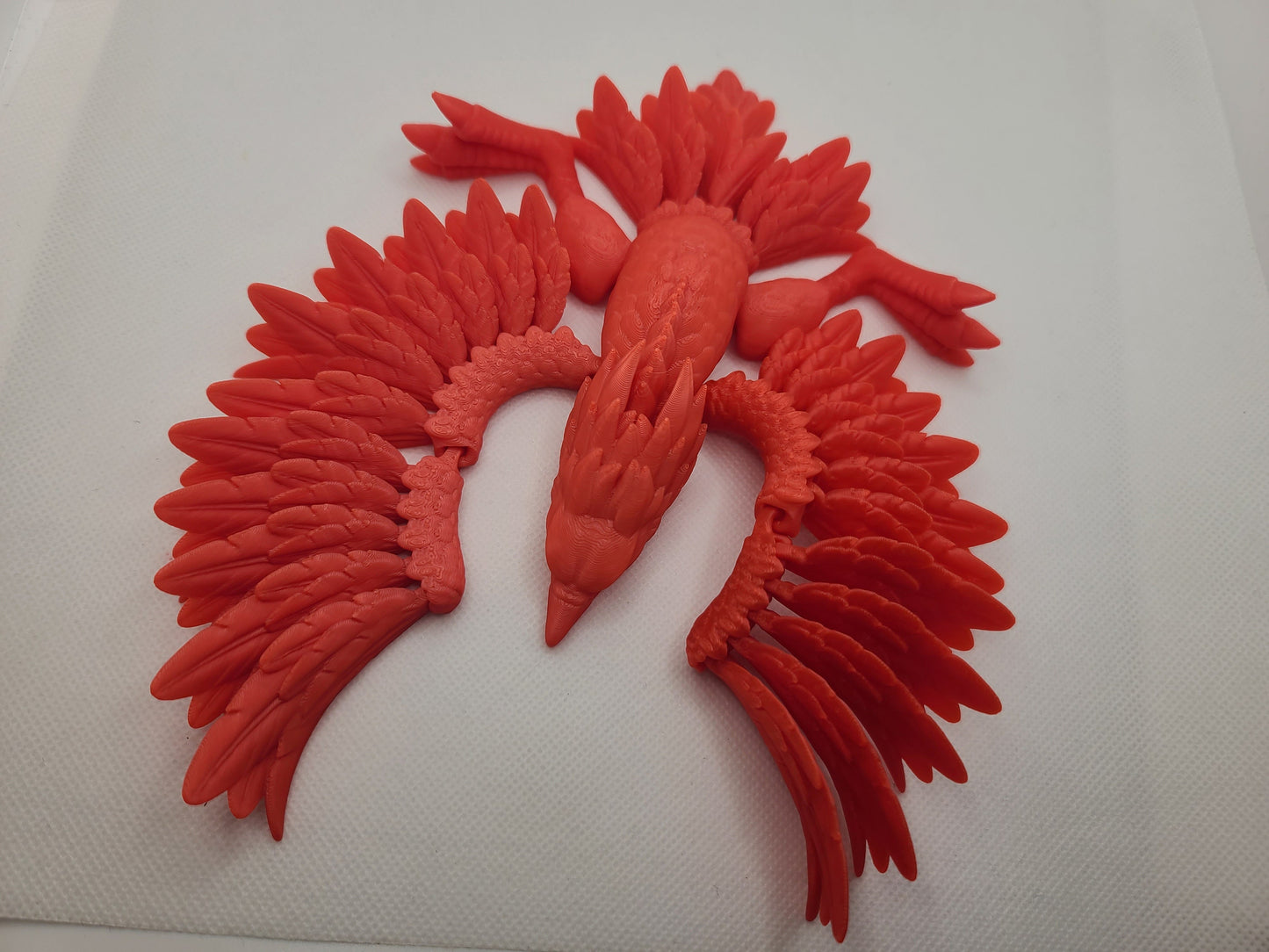 Flexible Phoenix toy - Articulated figurine - Sustainable bio-plastic - Gift - Present - 3D Printed - 14 colour options